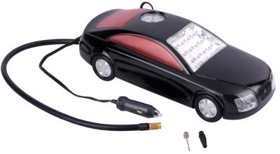 China 12 Volt Car Shaped Car Air Pum 3 In 1 With 4V 1.5Ah Battery 150 PSI With Multi - Color for sale