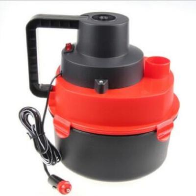 China 120w DC12v Handheld Car Vacuum Cleaner In Red for sale