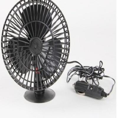 China 4 Inch Two Switch Automotive Electric Cooling Fans Dc12v Plastic Material In Black for sale