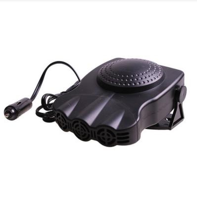 China 12v 150w Black Portable Auto Heater Small Fan Heater With Cool Warm Switch for sale