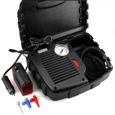 China Dc 12v Portable Air Compressor Black Color 250psi Customized With Watch for sale