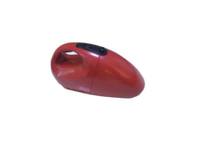 China Red DC 12V Handheld Car Vacuum Cleaner With Flexible Hose for sale