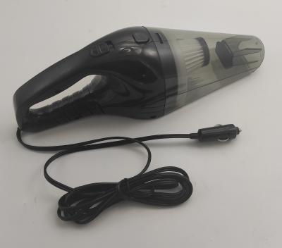 China Black 12vDc Portable Car Vacuum Cleaner Plastic For Car Cleaning for sale