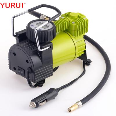 China Heavy Duty Single Cyclinder 144W 140PSI 12v Car Tyre Pump for sale