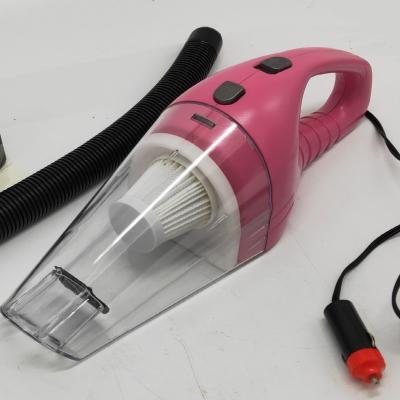 China Vacuum Cleaner Car Mini DC 12V Plastic Easy Cleaning Washable Filter Vacuum Cleaner for sale