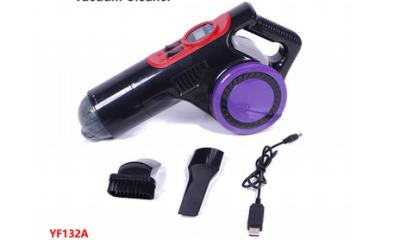 China 4 in 1 plastic car tire inflator 72W Rechargeable Battery 11.1v Portable Car Vacuum Cleaner for sale