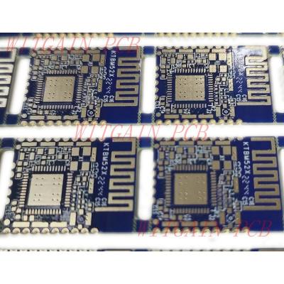 China 4 Layer Half Plated Hole PCB Bluetooth Module 0.8MM Board Thickness Customized for sale