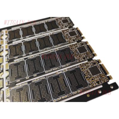 China 9 MIL SSD Circuit Board 4 Layer OEM FR4 94v0 PCB Immersion Gold for sale