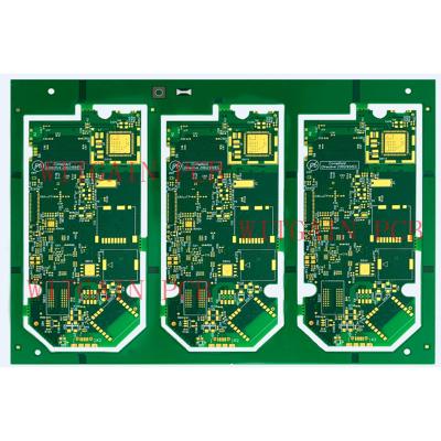 China 12 Layer PCB Multilayer Printed Circuit Board FR4 Material Hight TG Immserion Gold for sale