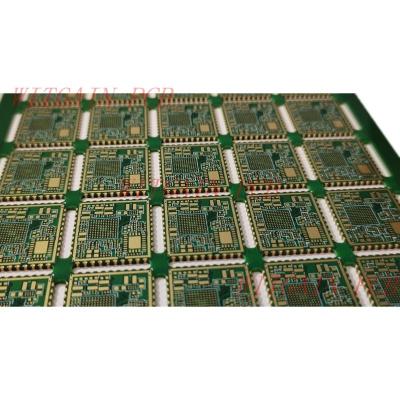 中国 S1150Gの半分の穴PCB 4つの層の電子プリント基板1.0 MM 販売のため