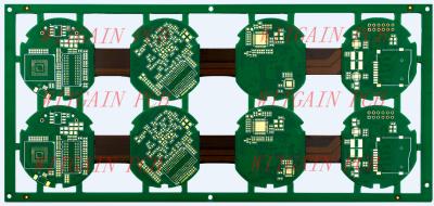China Placa de circuito impresso flexível rígida de ENIG 10 camadas 1,6 milímetros de espessura da placa à venda