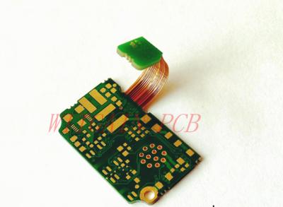 China 1.2 MM Rigid Flex PCB 4 Layer Board Thickness Immersion Gold UL Certification for sale
