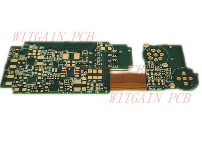 China 1.0 MM Thickness Rigid Flex PCB Board 4 Layer 4 Mil for sale
