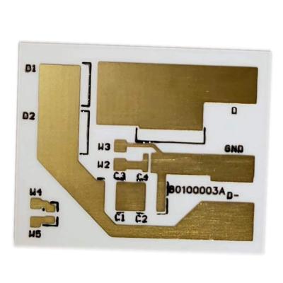 China 2 Layer Al203 Ceramic Printed Circuit Board Aluminum Oxide PCB 1.6 MM for sale