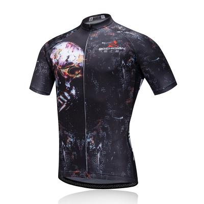 China Camisas de ciclagem feitas sob encomenda respiráveis de T, cor completa de Pantone do jérsei da raça de ciclismo à venda