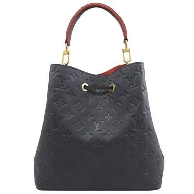 China LV Colorblock Branded Ladies Handbag NÉONOÉ MM Bucket Bag Grained Leather for sale