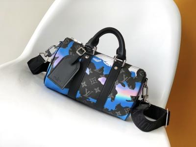 China Sunrise Monogram Eclipse Branded Messenger Bag LV Keepall Bandoulière 25 Room With A View for sale