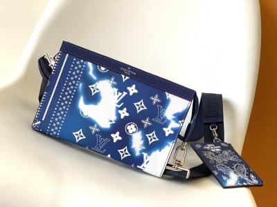Китай Застежка-молния небольшого бумажника Gaston Louis Vuitton LV Pochette двойная пригодная для носки  продается