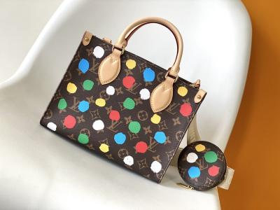 China Monogramm LV X Yayoi Preloved Branded Bag Kusama OnTheGoMM Mehrfarben zu verkaufen