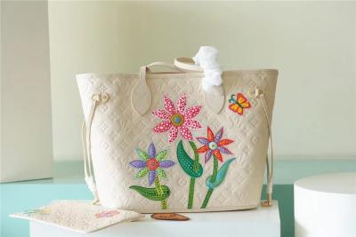 Китай Партия клеймила дам вензелем Empreinte Neverfull MM сумки с Marquetry цветка продается