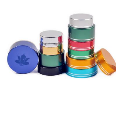 China Metal Plastic Cosmetic Jar Lids 45mm Custom Made Bottle Caps For Wide Mouth Bottle for sale
