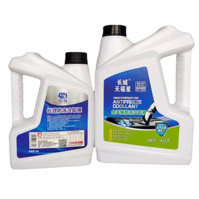 China White Recyclable Car Engine Oil Canister 4L Antifreeze Plastic Bottle for sale