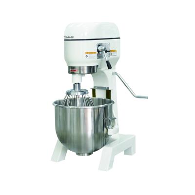 China 0.5kw Commercial Planetary Mixer Three Speed 20 Liter Blender Machine For Cake for sale