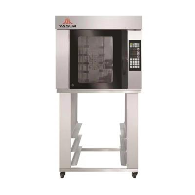 China Steam Bakery Convection Oven Rotary Oven Five Trays 40X60cm Danish Croissant Bread And Pastry Oven 9.5Kw for sale