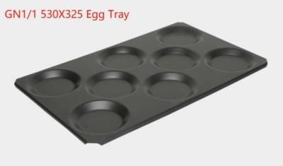 China Foodservice Combi Oven Gastronorm GN 1/1 Nonstick Aluminum Egg Baking Tray 530x325mm for sale