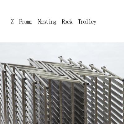 China Assentamento de aço inoxidável Oven Rack Baking Tray Trolley do NSF do Foodservice à venda
