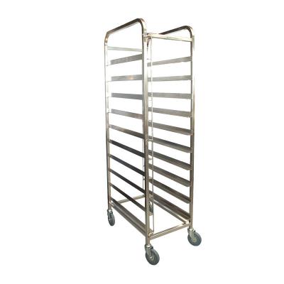 China Foodservice NSF Stainless Steel Oven Tray Rack Bakery Baking Trolley for sale