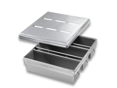 China NSF Commercial Aluminium Baking Trays Alloy Special Strap Pullman Bread Pan for sale