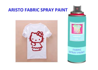 China Neon Alcohol Based Upholstery Fabric Spray Paint Leather With Excellent Coverage for sale
