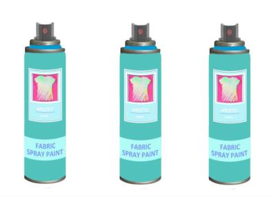 China La pintura de espray blanca de la tela de DIY para la tela lavable ningún olor 3Oz/puede en venta