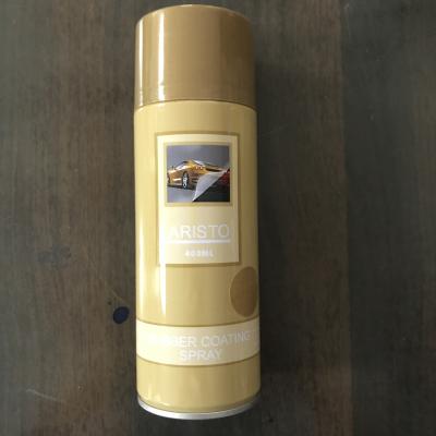 China 400ml Gold Color Water Based Paint Peelable Rubber Coating - Metallic Color for sale