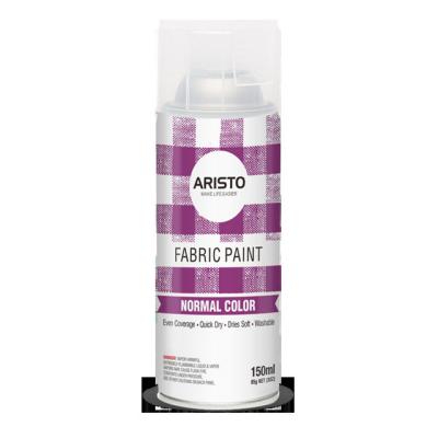 China Permanent Colors Fabric Spray Paint Aristo 150ml 400ml For Various Sofa / Clothes for sale