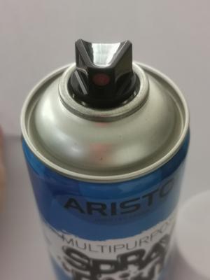 China Thermoplastic Acrylic Resins 400ml Aerosol Spray Paint Male Valve for sale