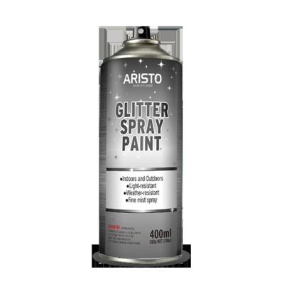 China CTI Glitter Spray Paint 400ml Aristo Concentrated Nozzle For Wood Glass for sale