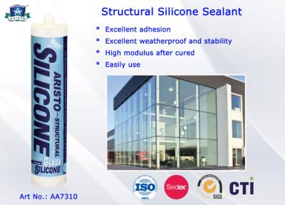 China Vedador impermeável líquido estrutural do silicone da cura neutra para 300ml de ligamento estrutural à venda