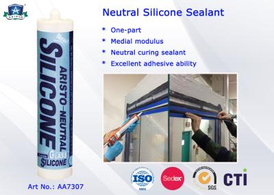 China One Part Neutral Clear or Coloured Silicon Sealant -40 to 100 ℃ High Performance for sale