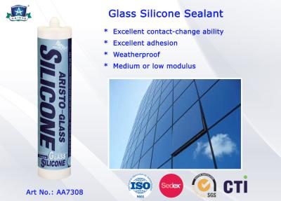 China One-part Acetic Glass Spray Sealant Weather Resistant for Sealing and Bonding for sale