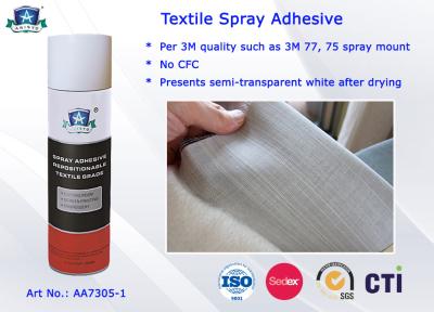 China Acrylic Textile Fabric Spray Adhesive /  Embrodeiry Adhesive Spray for sale