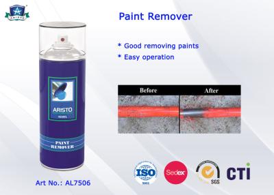 China 400ml / 1L Canned Paint Remover Aerosol Spray for Machinery Maintaining and Decoration Industry for sale