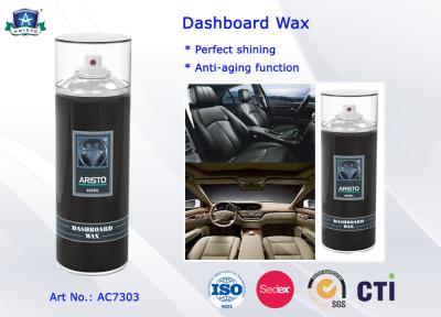 China Eco-friendly Auto Care Products Car Wax Dashboard Polish Protectant / Cockpit Spray 400ml for sale