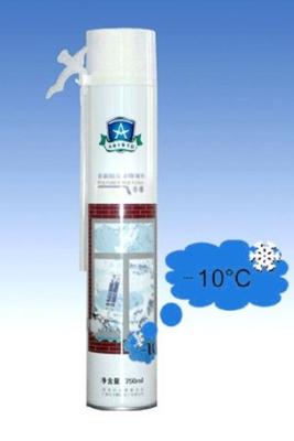 China High Density  Winter Type Polyurethane Foam Spray Can with Straw / Gun Nozzle for sale