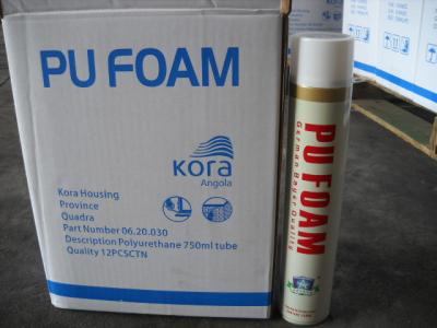 China One component  Summer Type PU Foam Spray / Polyurethane Foam Gun / Straw Type for sale