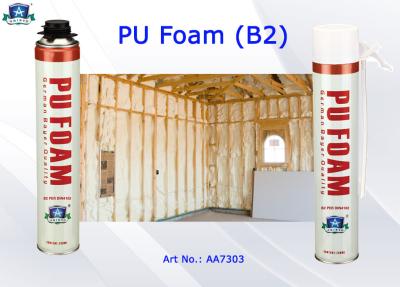 China Nonflammable PU Foam Insulation Spray B2 Aristo Multi Purpose Foam Spray Can for sale