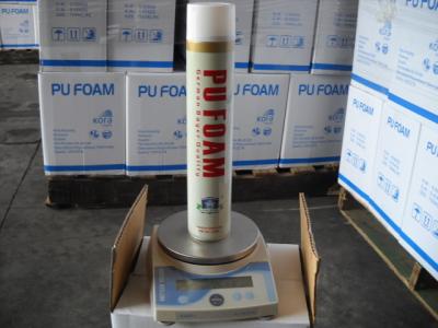 China High Density Polyurethane Spray Foam / Winter PU Foam Insulation Spray Can for sale