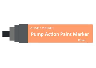 China Water Based  Pump Action Paint Marker Pens for Artist 1mm 3mm 7mm Vivid Color for sale