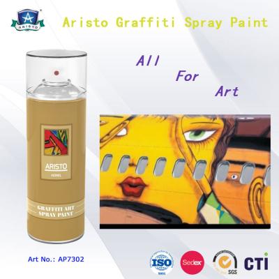 China Multi Color Acrylic Art Aerosol Graffiti Spray Paint for Metal / Plastic / Wall Surface for sale